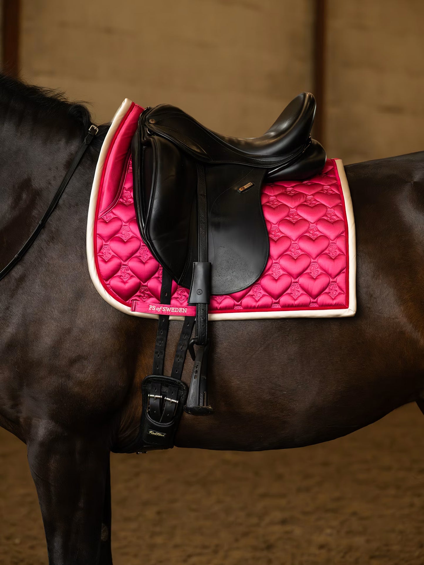 PS of Sweden Heart Dressage Saddle Pad - Dressage Saddle Pad