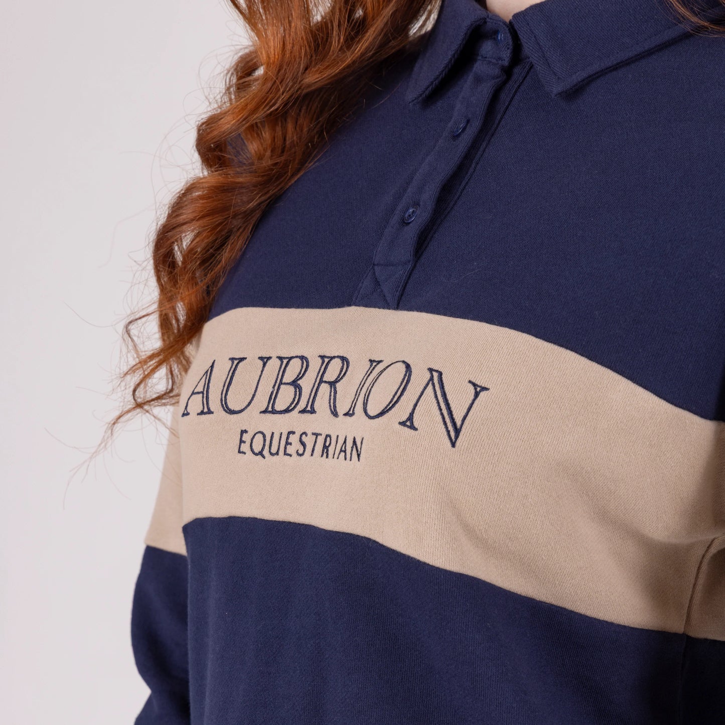 Aubrion Equestrian Button Sweatshirt - Women’s Riding Sweatshirt