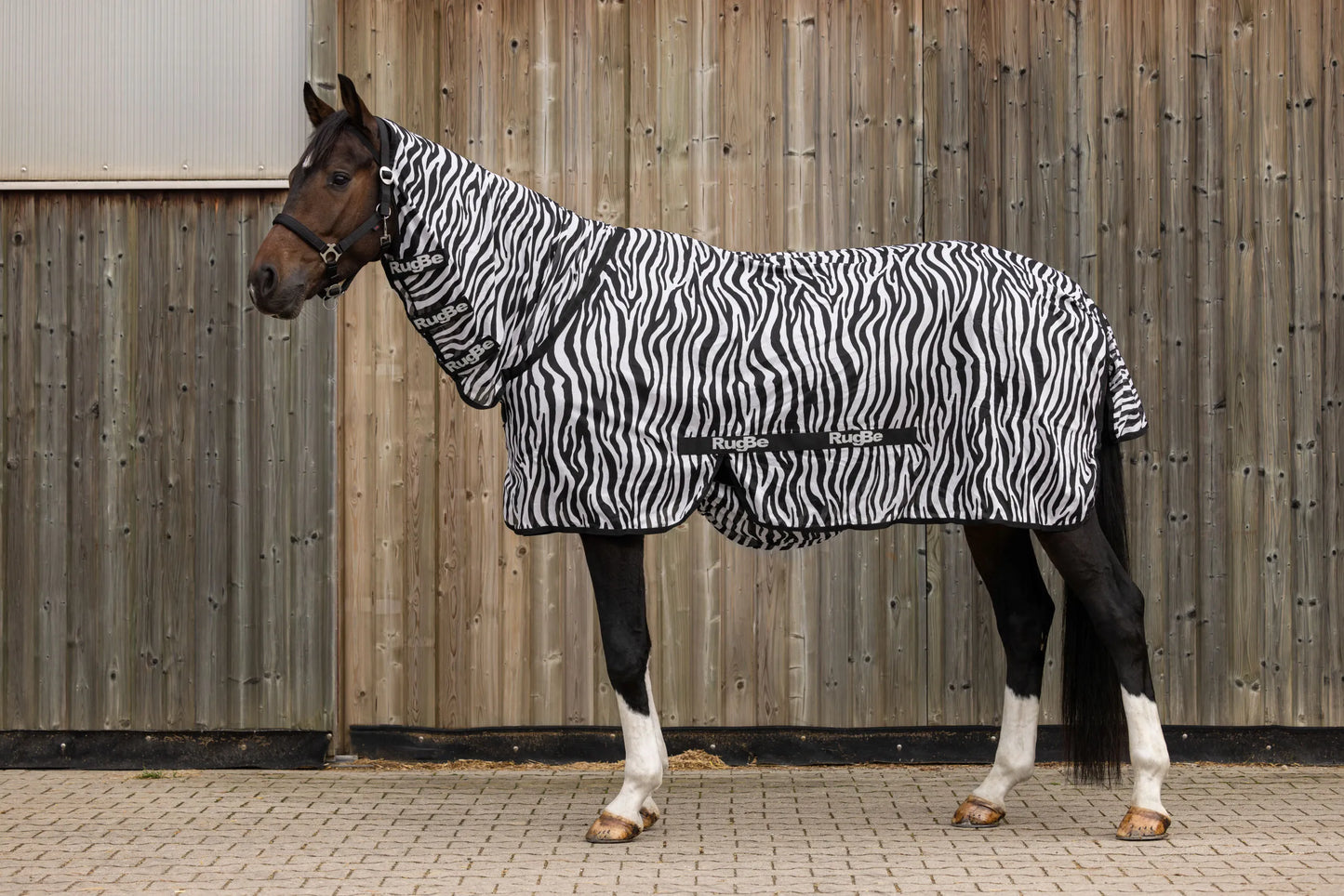 RugBe Zebra Fly & Eczema Blanket - Horse Fly Protection Rug