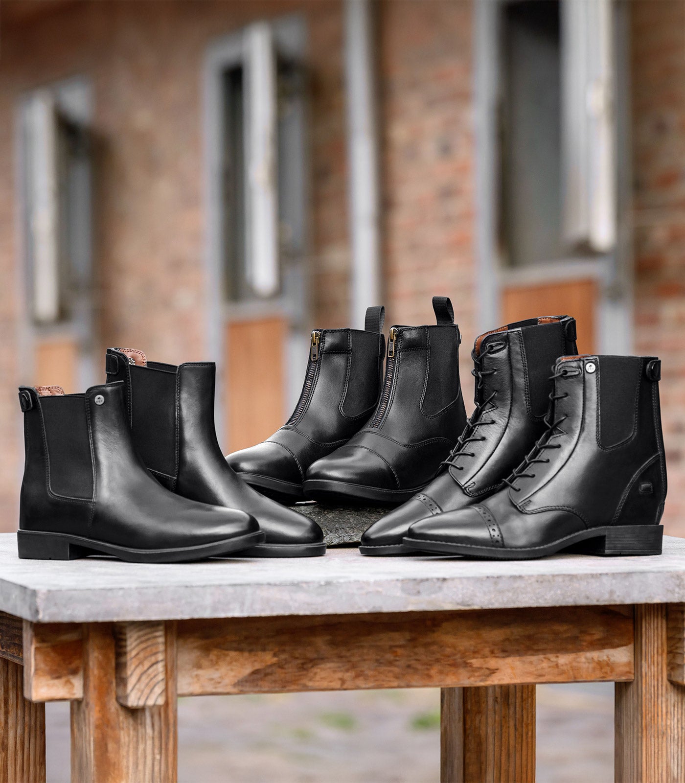Boston Jodhpur Ankle Boots - Classic Riding Boots
