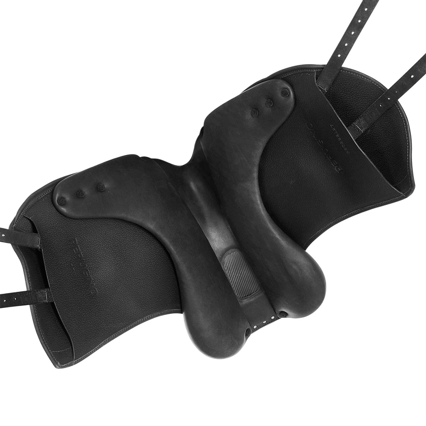 Perugino Dressage Saddle with Short Knee Blocks - Leather Dressage Saddle