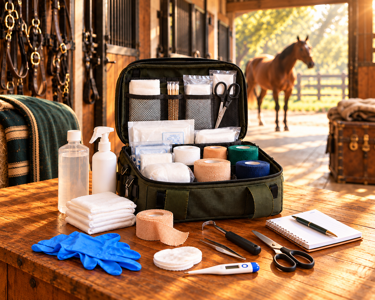 Horse First-Aid Kit Essentials Must Haves