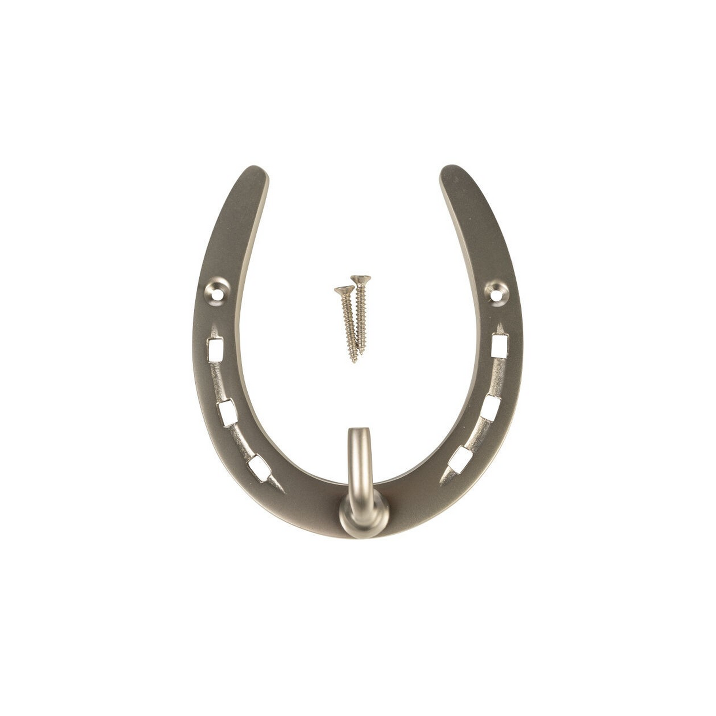 Brass Horseshoe Hook - Decorative Stable Hook