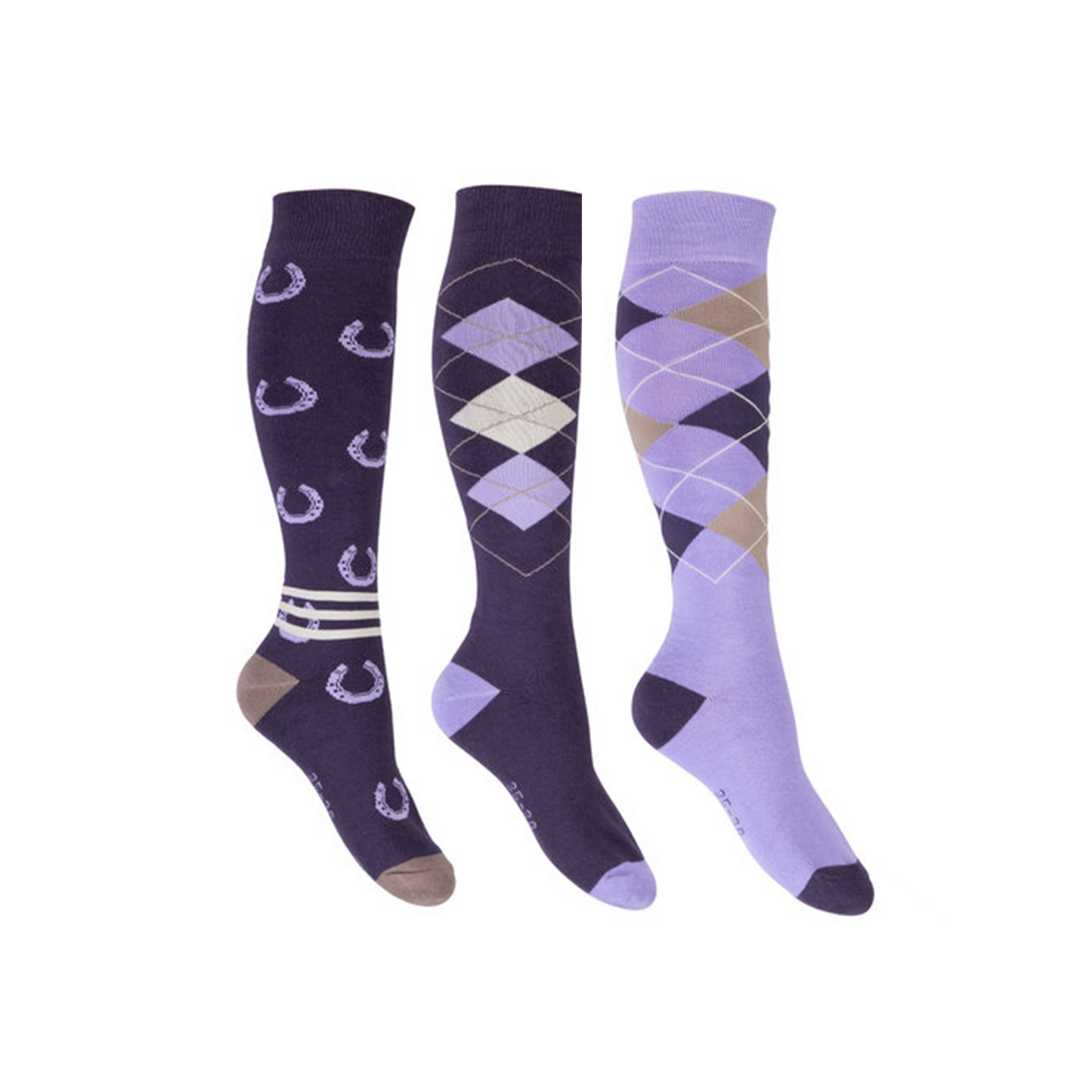 HKM Cardiff Riding Socks - 3 Pack
