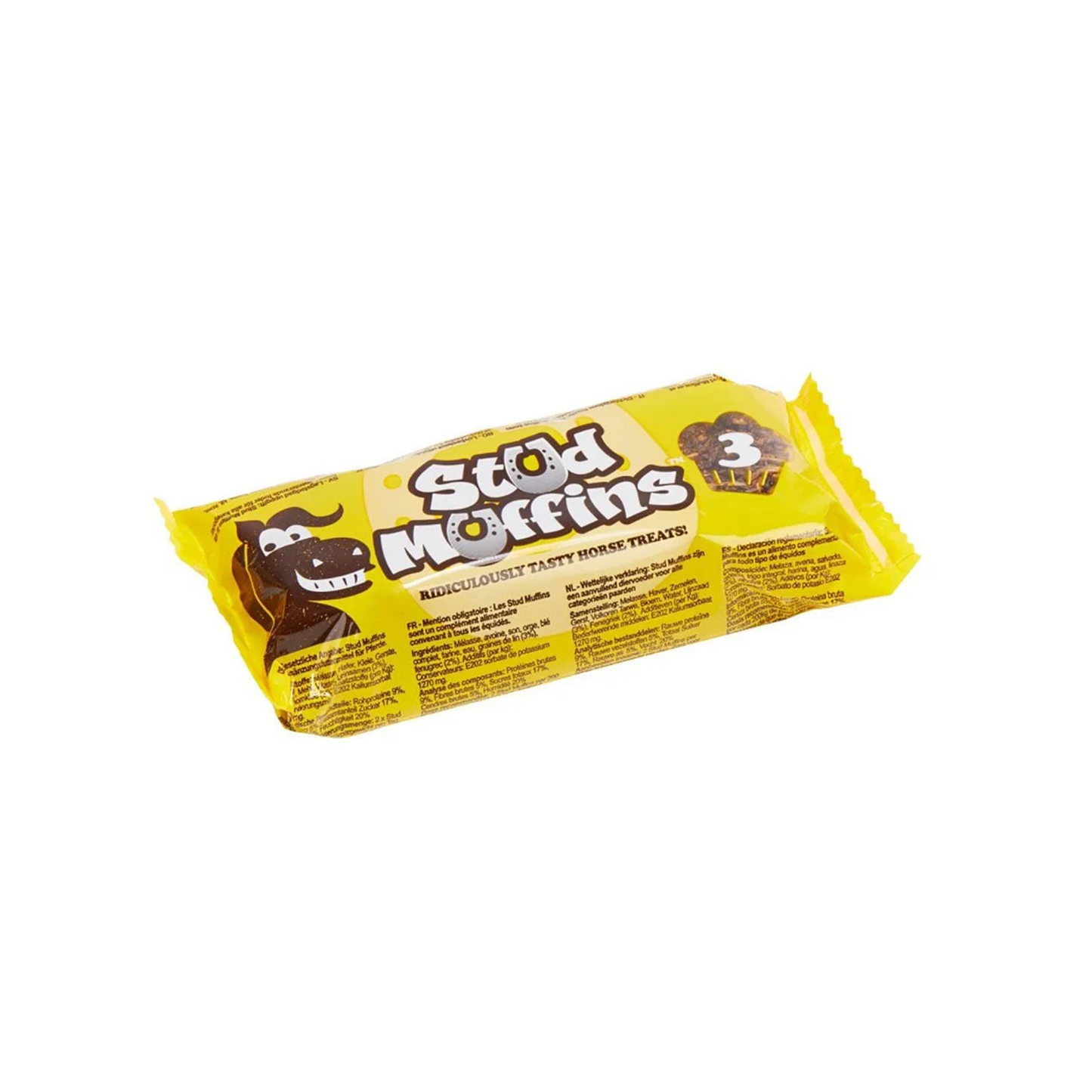 Stud Muffins Horse Treats - 3 Piece Pack