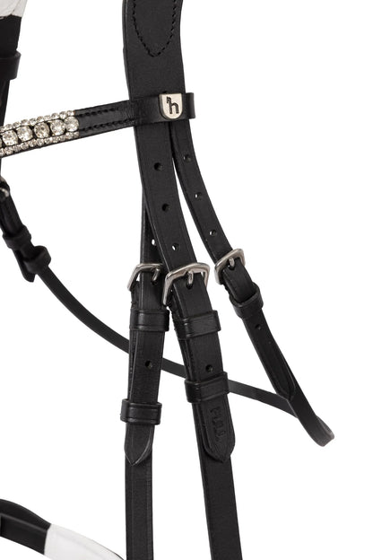 Horze Grayson Anatomic Snaffle Bridle - Ergonomic Horse Bridle