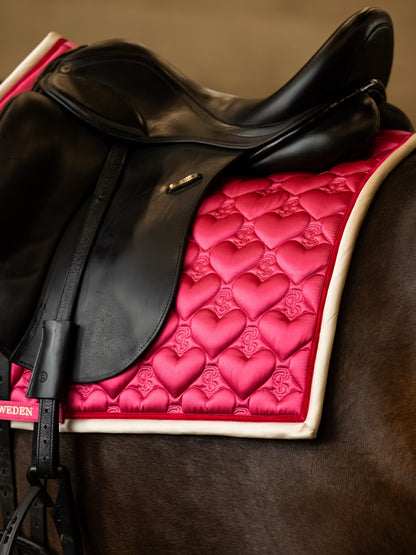 PS of Sweden Heart Dressage Saddle Pad - Dressage Saddle Pad