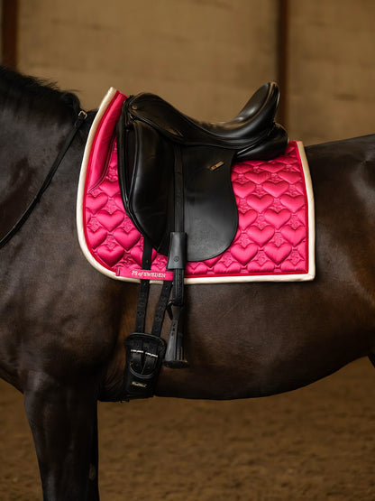 PS of Sweden Heart Dressage Saddle Pad - Dressage Saddle Pad