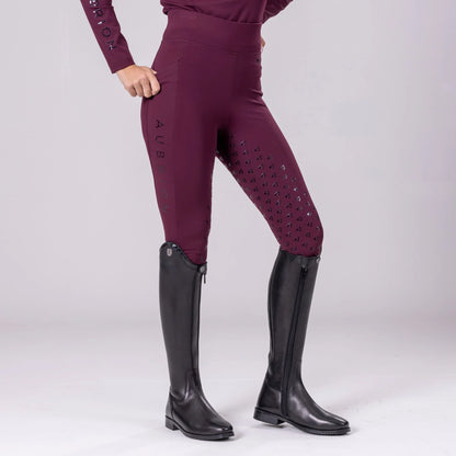 Aubrion Eltar Riding Tights - High Waist Full Grip Tights