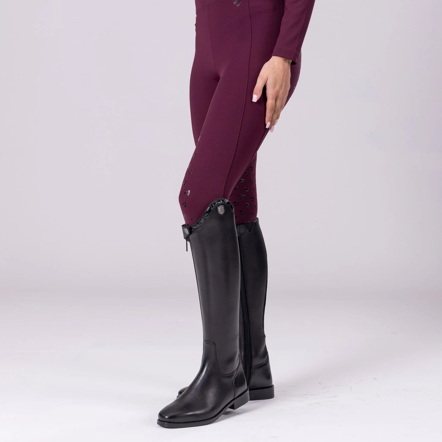 Aubrion Eltar Riding Tights - High Waist Full Grip Tights