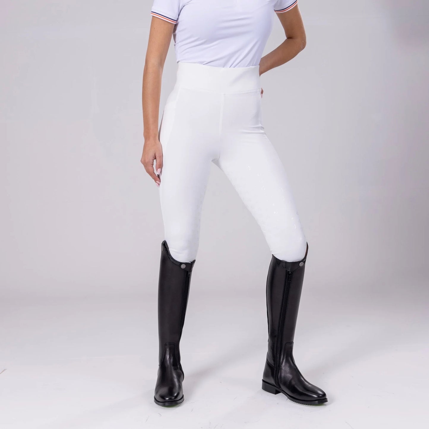 Aubrion Eltar Riding Tights - High Waist Full Grip Tights