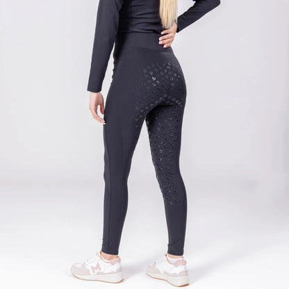 Aubrion Eltar Riding Tights - High Waist Full Grip Tights