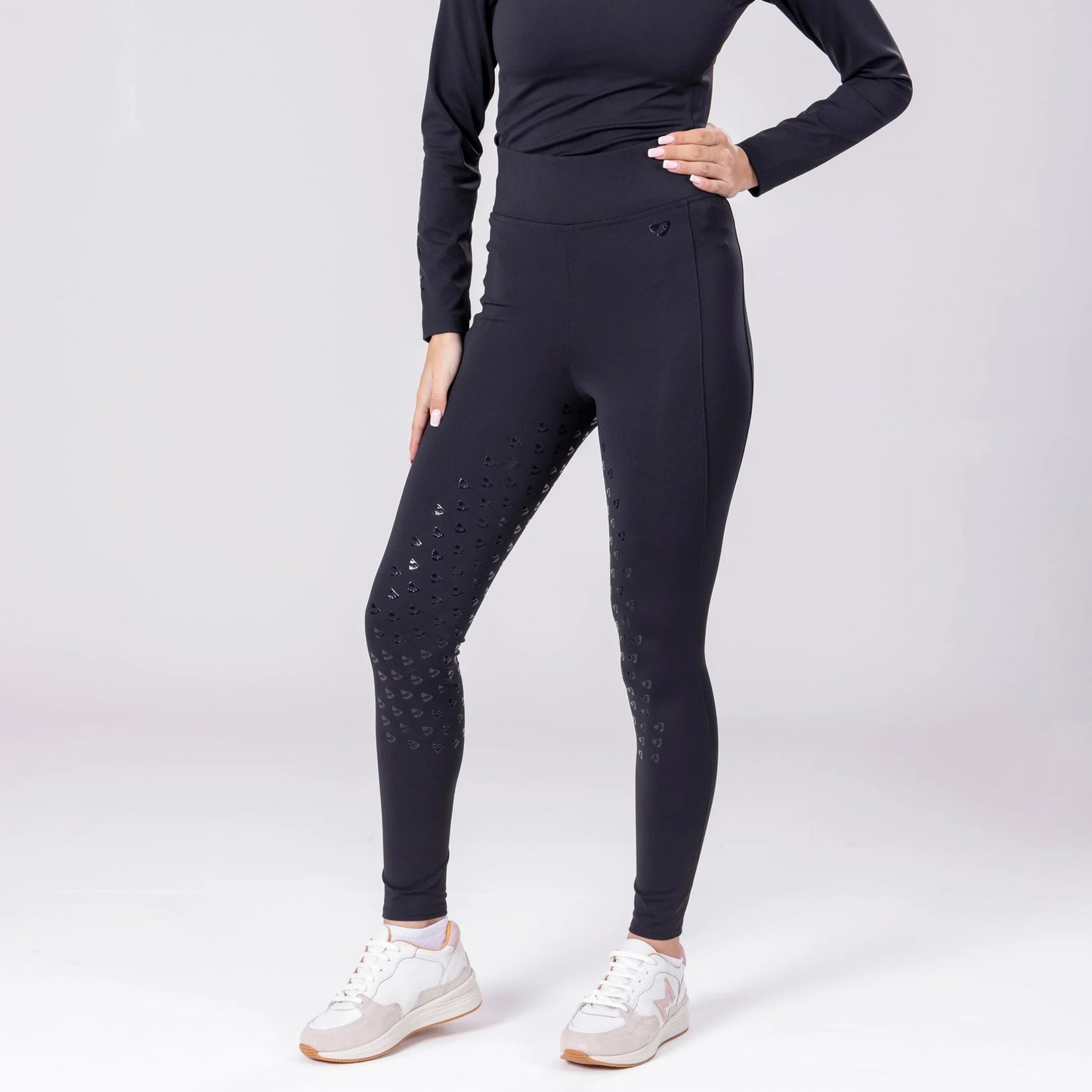 Aubrion Eltar Riding Tights - High Waist Full Grip Tights