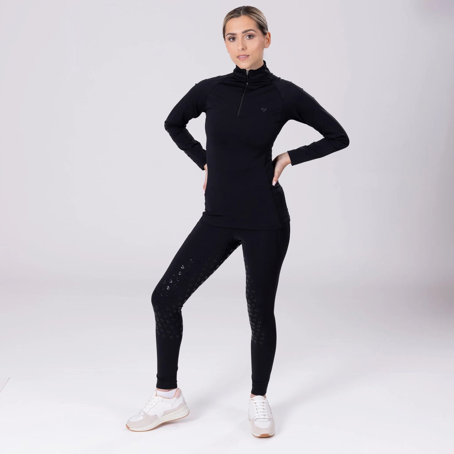 Aubrion Eltar Riding Tights - High Waist Full Grip Tights