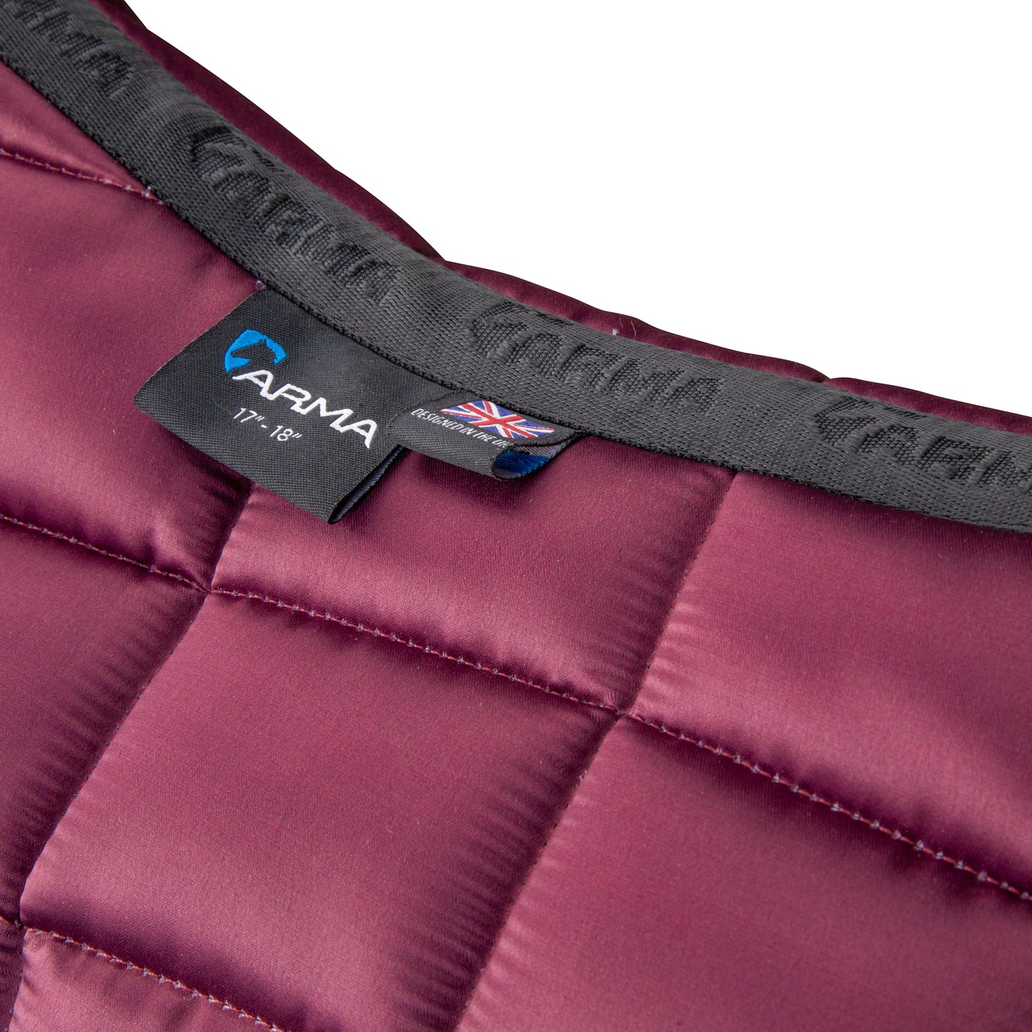 ARMA Eltar Satin Jump Saddlecloth - Quilted Horse Saddle Pad