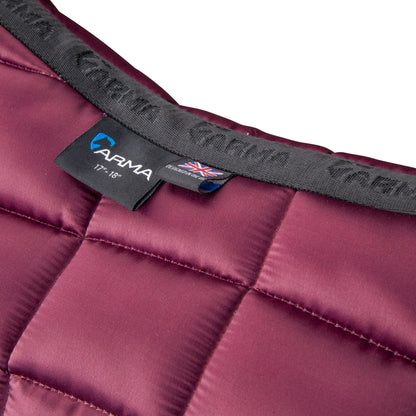 ARMA Eltar Satin Jump Saddlecloth - Quilted Horse Saddle Pad