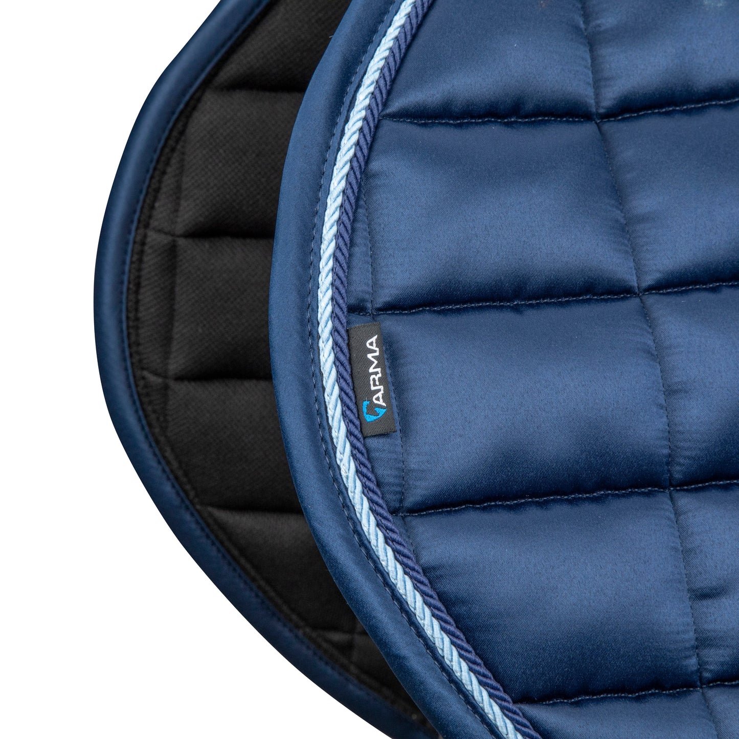 ARMA Eltar Satin Jump Saddlecloth - Quilted Horse Saddle Pad