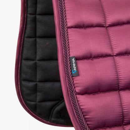 ARMA Eltar Dressage Saddlecloth - Quilted Satin Saddle Pad