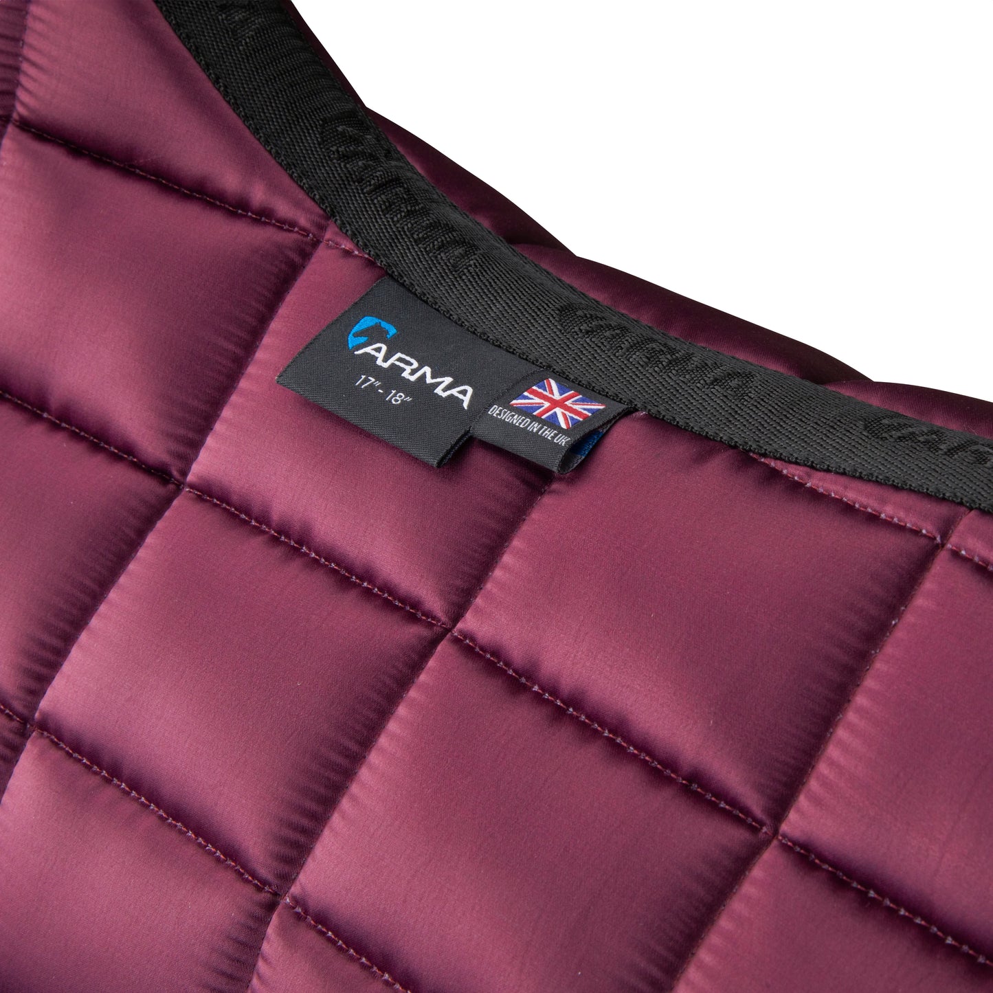 ARMA Eltar Dressage Saddlecloth - Quilted Satin Saddle Pad