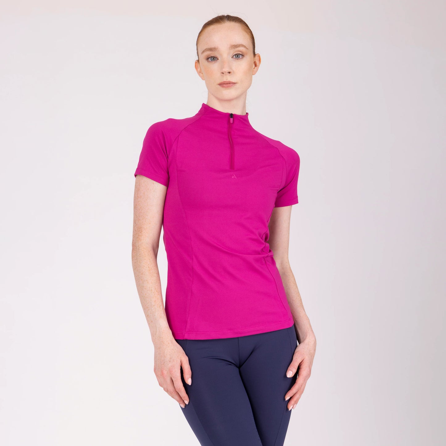 Aubrion React Short Sleeve Base Layer UPF 50+ - Women’s Equestrian Riding Top