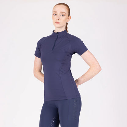 Aubrion React Short Sleeve Base Layer UPF 50+ - Women’s Equestrian Riding Top