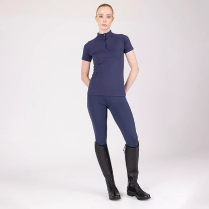 Aubrion React Short Sleeve Base Layer UPF 50+ - Women’s Equestrian Riding Top
