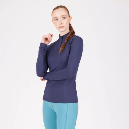 Aubrion React Summer Long Sleeve Base Layer UPF 50+ - Women’s Equestrian Riding Top