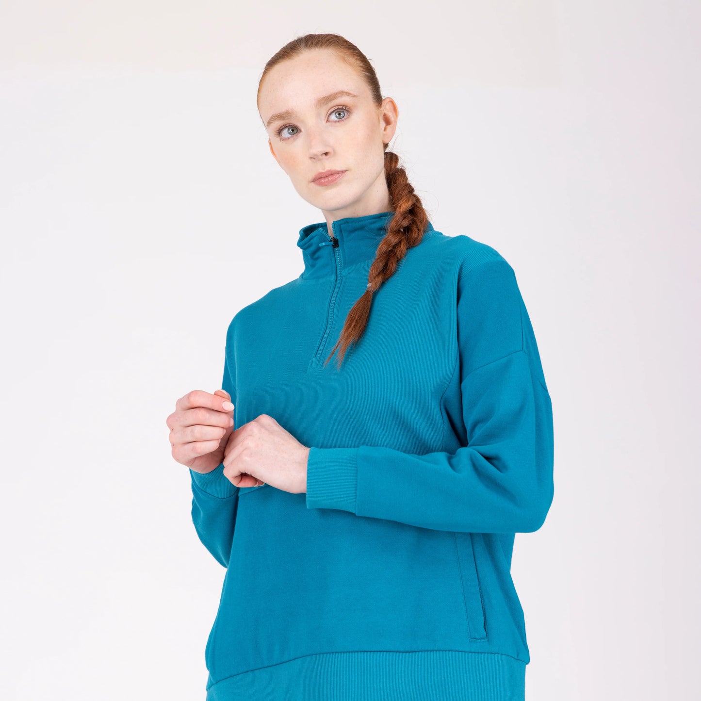 Aubrion React Quarter Zip - Women’s Riding Sweater