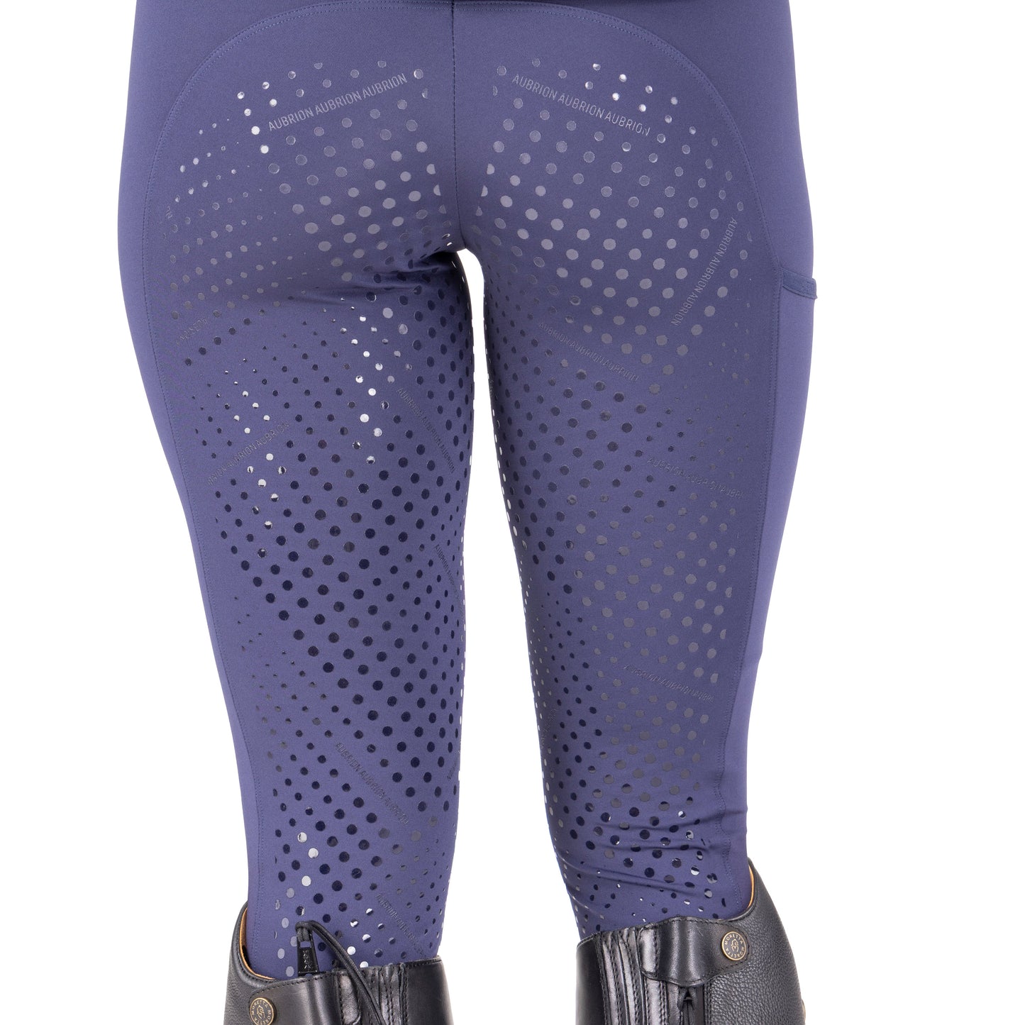 Aubrion React Sculpt Riding Tights - Full Grip Equestrian Leggings