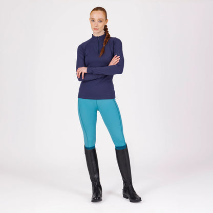 Aubrion React Non-Stop Riding Tights - Full Grip Equestrian Leggings
