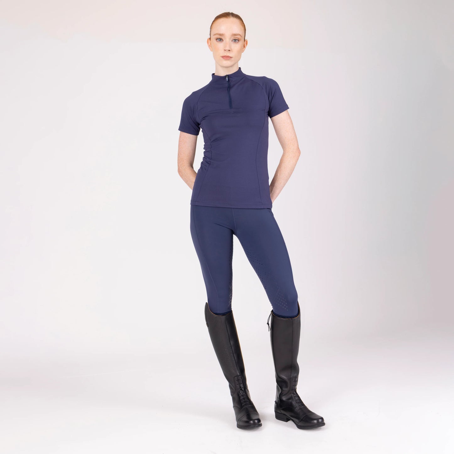 Aubrion React Non-Stop Riding Tights - Full Grip Equestrian Leggings