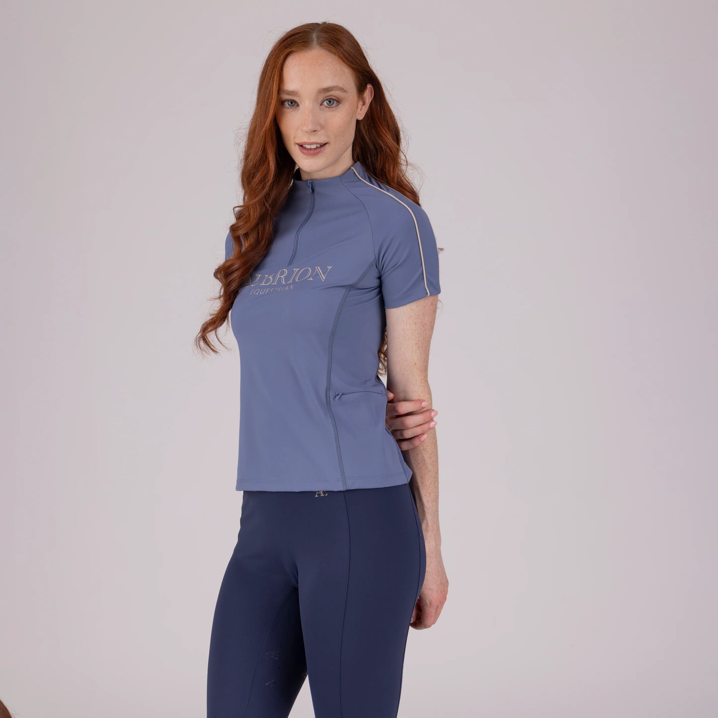 Aubrion Equestrian Short Sleeve Base Layer - Women’s Riding Top