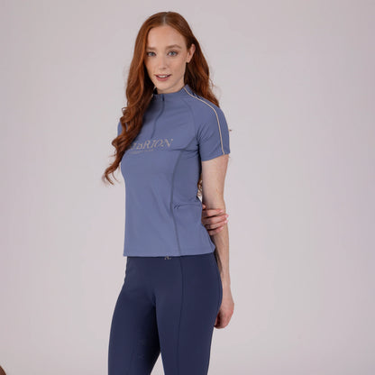 Aubrion Equestrian Short Sleeve Base Layer - Women’s Riding Top