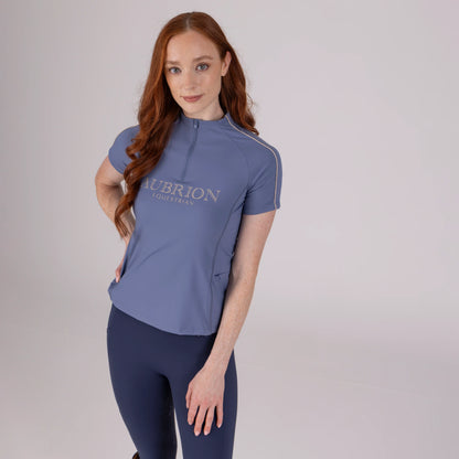 Aubrion Equestrian Short Sleeve Base Layer - Women’s Riding Top