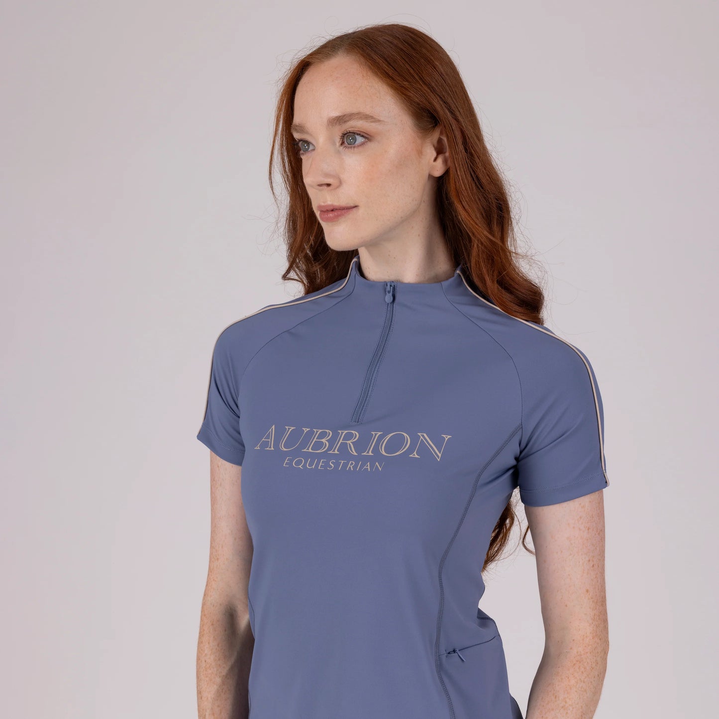 Aubrion Equestrian Short Sleeve Base Layer - Women’s Riding Top