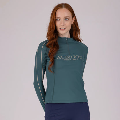 Aubrion Equestrian Long Sleeve Base Layer - Women’s Riding Top
