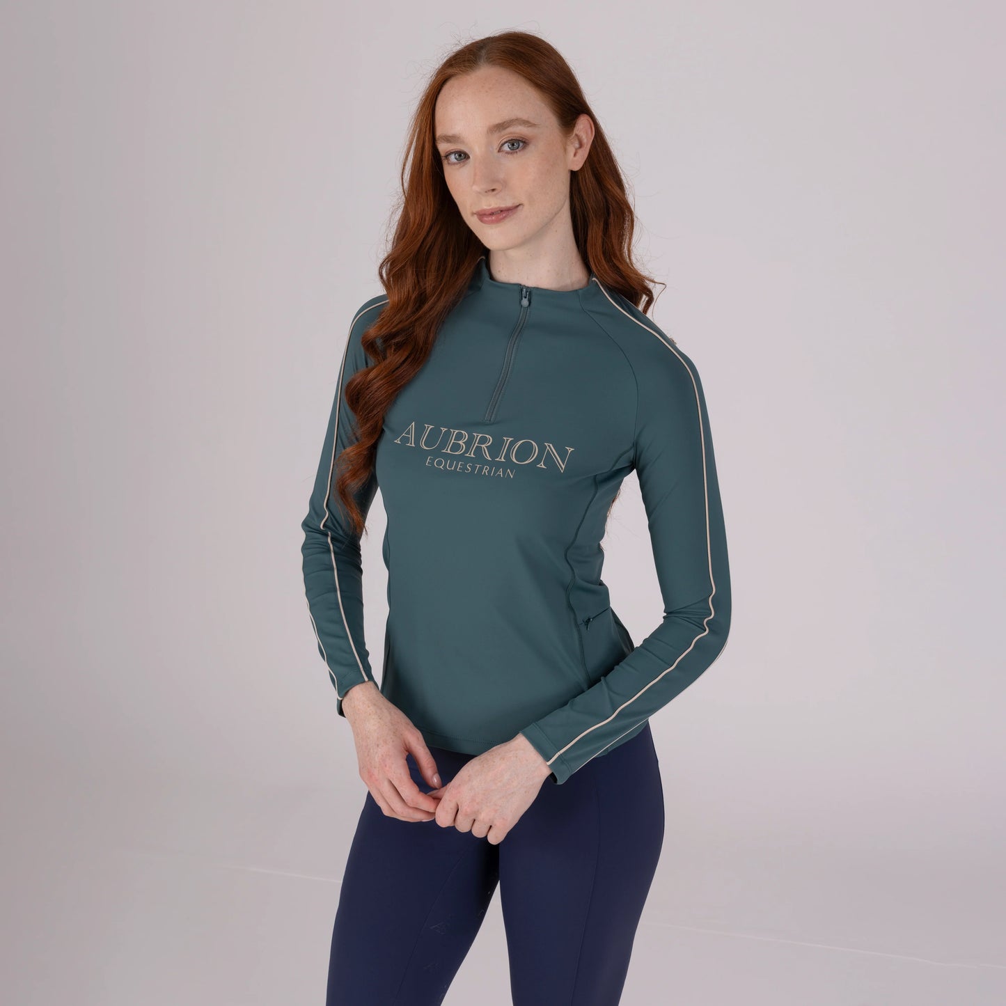 Aubrion Equestrian Long Sleeve Base Layer - Women’s Riding Top