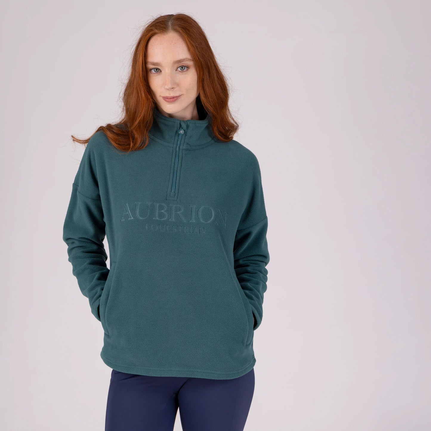 Aubrion Equestrian Quarter Zip Fleece - Women’s Riding Fleece