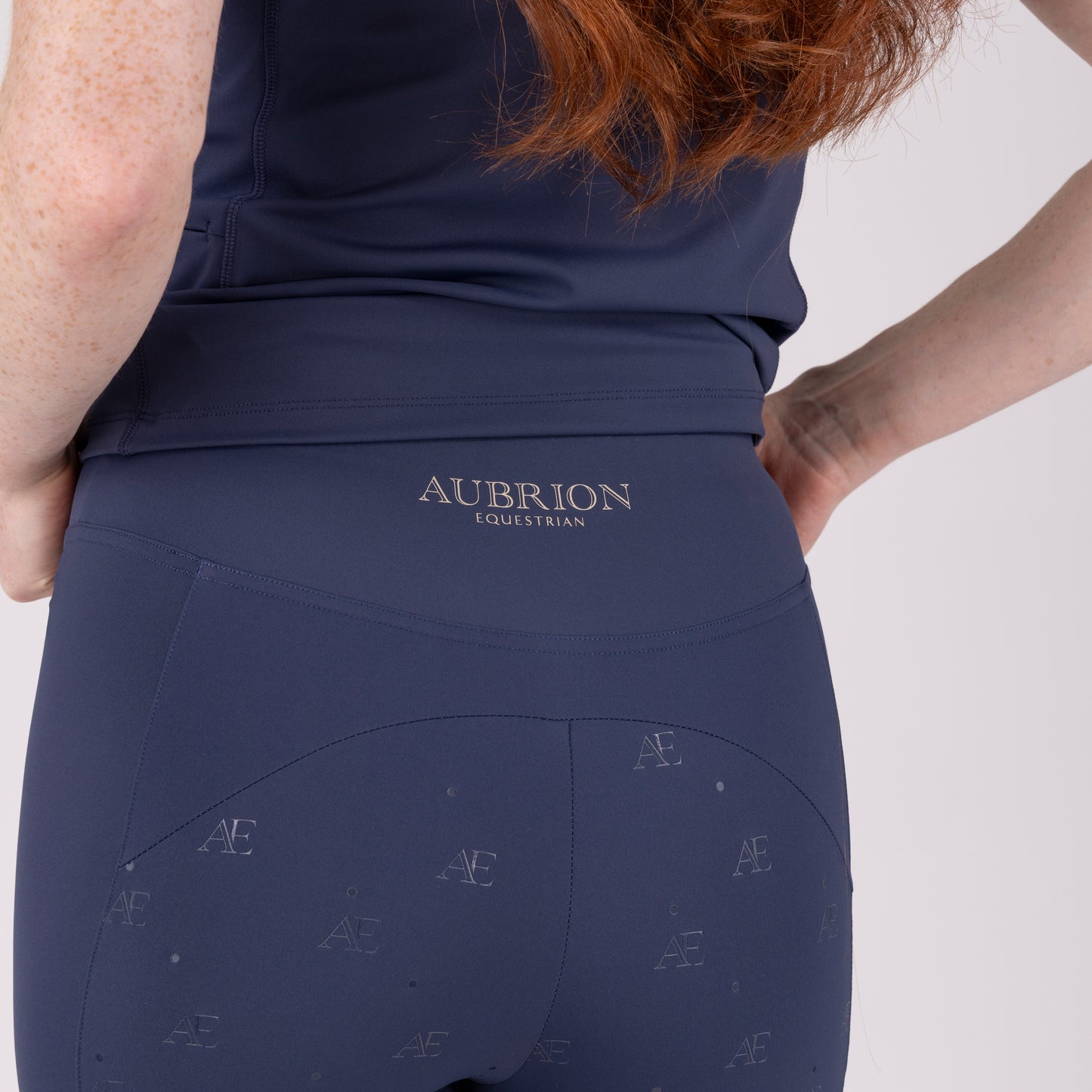 Aubrion Equestrian Riding Tights - Full Grip Equestrian Leggings
