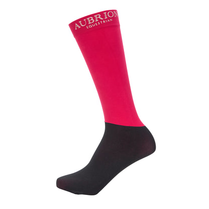 Aubrion Equestrian Socks - Two Tone Riding Boot Socks