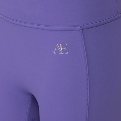Aubrion Equestrian Young Rider Riding Tights - Kids Full Grip Leggings