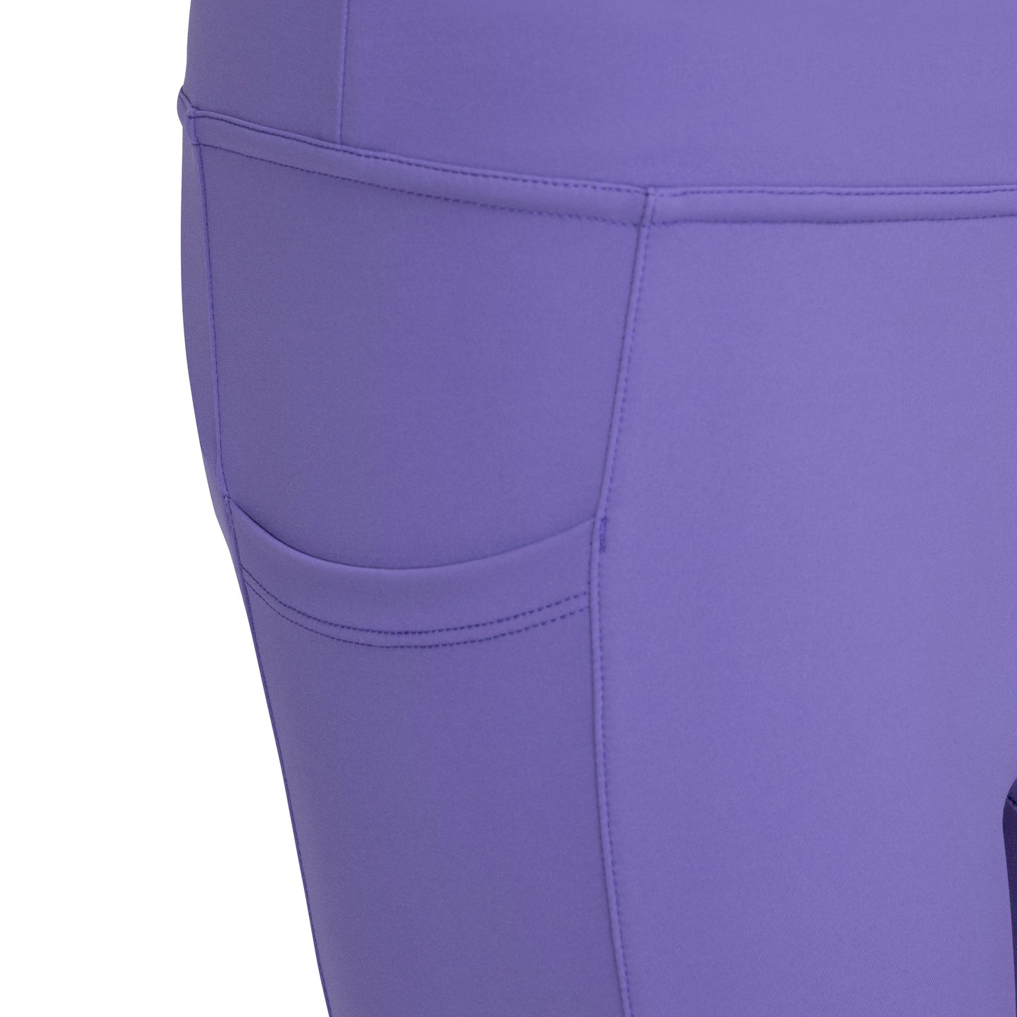 Aubrion Equestrian Young Rider Riding Tights - Kids Full Grip Leggings