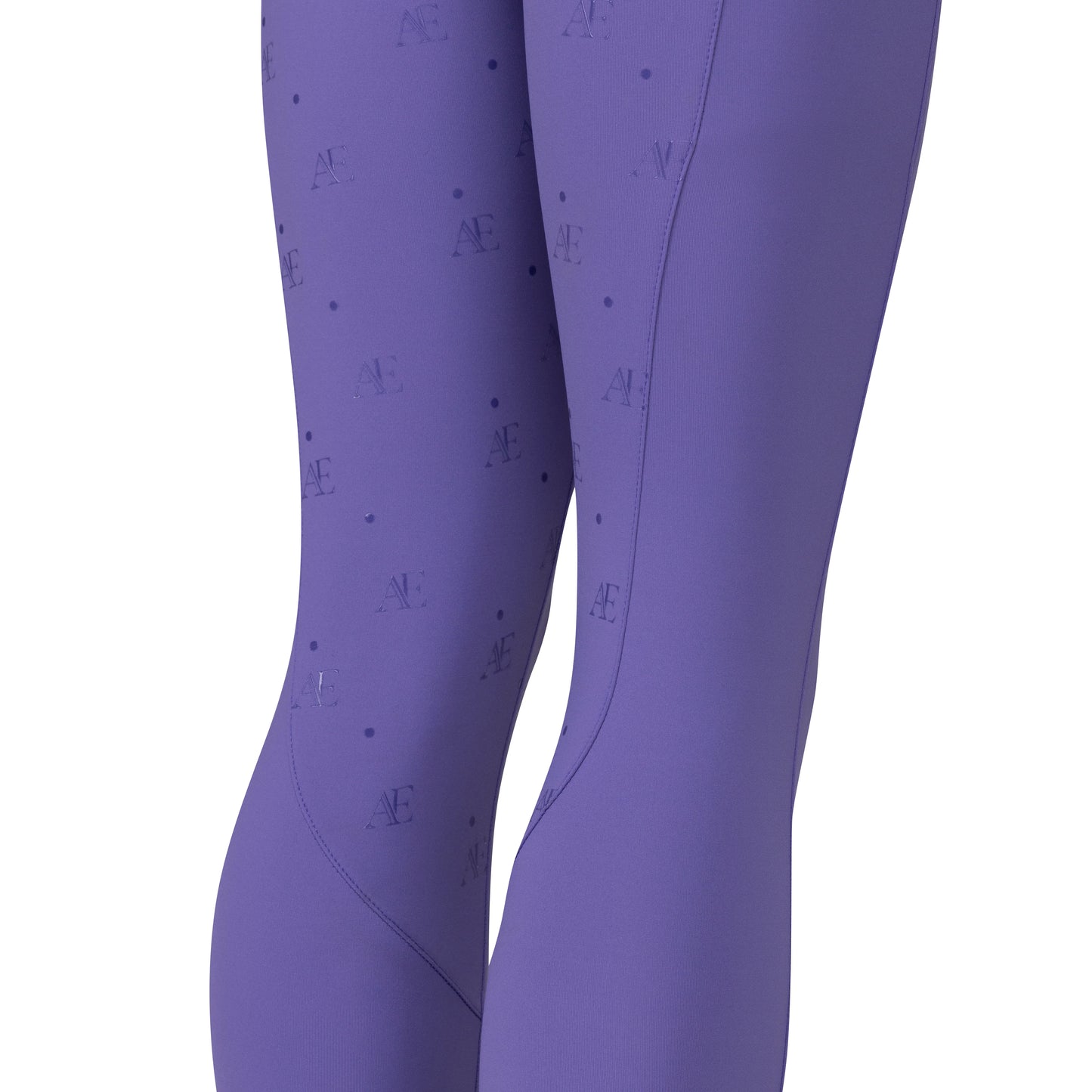 Aubrion Equestrian Young Rider Riding Tights - Kids Full Grip Leggings