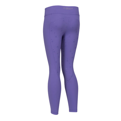 Aubrion Equestrian Young Rider Riding Tights - Kids Full Grip Leggings