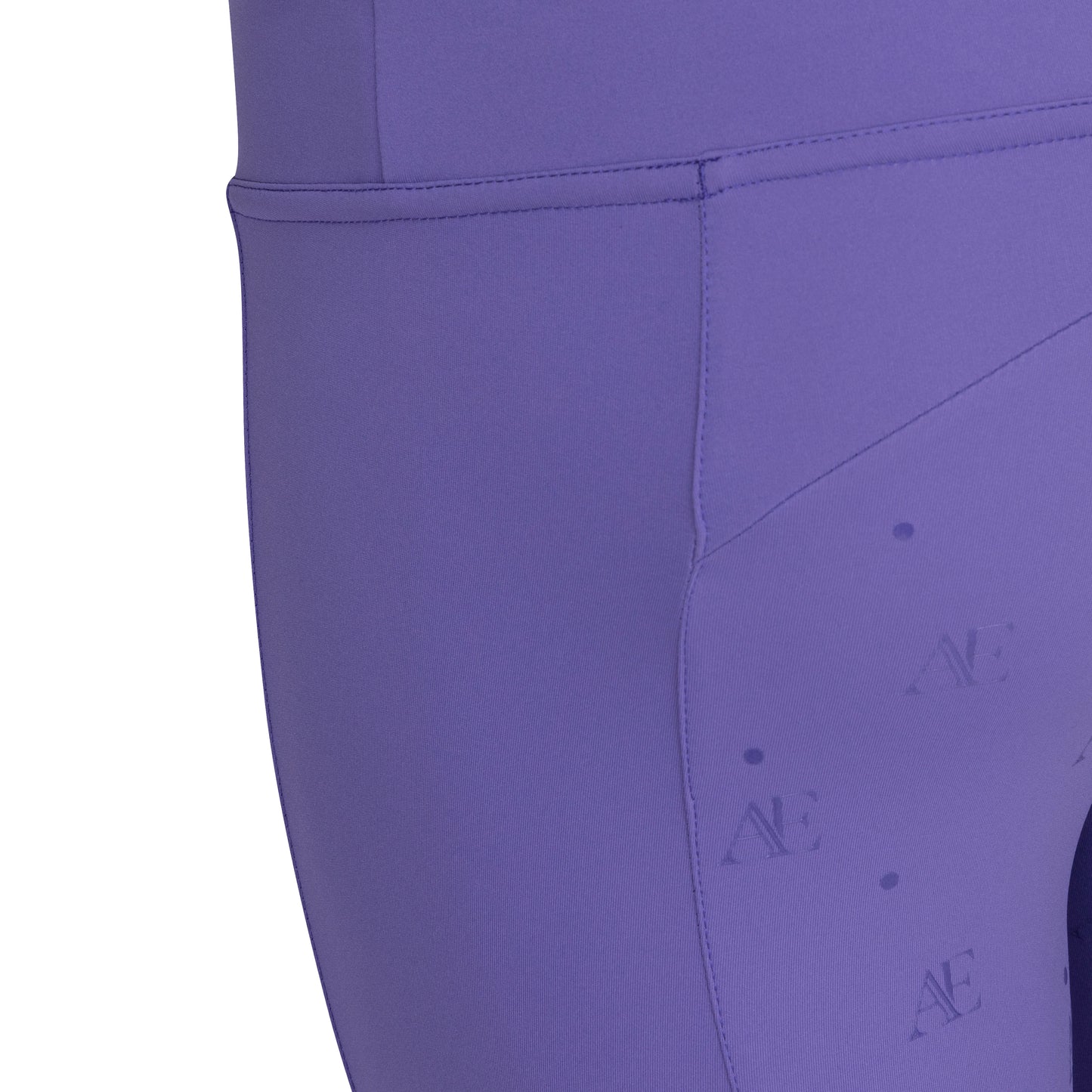 Aubrion Equestrian Young Rider Riding Tights - Kids Full Grip Leggings