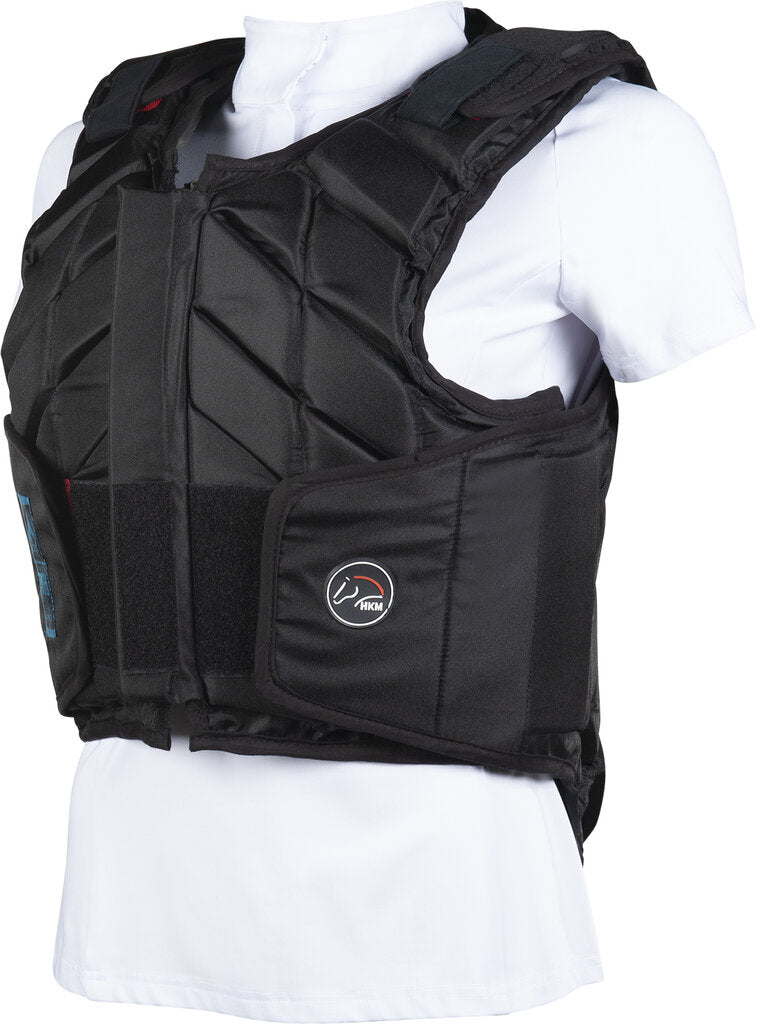 HKM Easy Fit Body Protector - Equestrian Safety Vest (Adults & Kids)