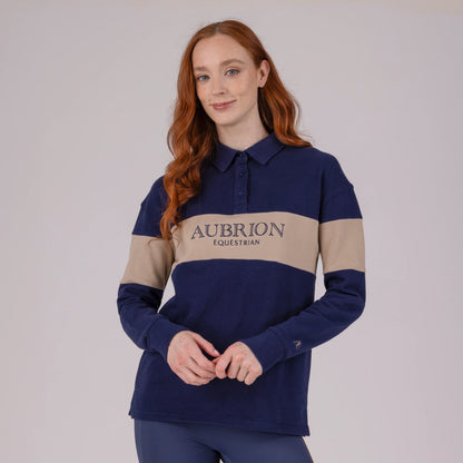 Aubrion Equestrian Button Sweatshirt - Women’s Riding Sweatshirt