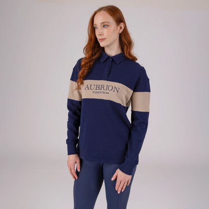 Aubrion Equestrian Button Sweatshirt - Women’s Riding Sweatshirt