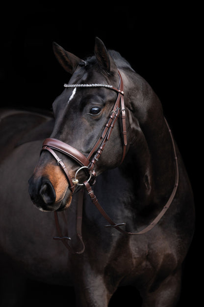 Bijou Bridle - Elegant Leather Horse Bridle