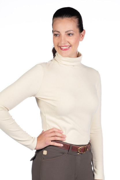 Marrakesh Turtleneck Shirt - Elegant Riding Base Layer